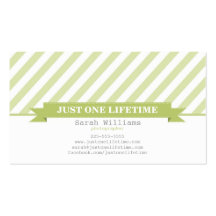 Trendy Sleek Banner Business Card Template