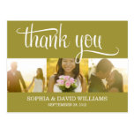 TRENDY THANKS | WEDDING THANK YOU CARD POST CARDS