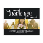 TRENDY THANKS | WEDDING THANK YOU CARD POSTCARD