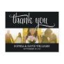 TRENDY THANKS | WEDDING THANK YOU CARD POSTCARD