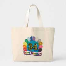trente-quatrième Conception de ballons d'anniversa Sac