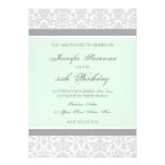 Trentes-cinquième invitations de fête d'anniversai