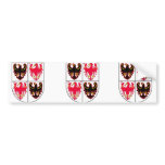 Trentino South Tyrol, Italy bumper stickers