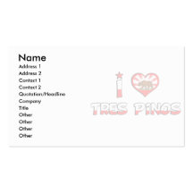 Tres Pinos, CA Business Card
