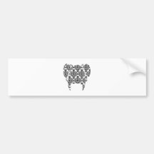 Tresses de dentelle autocollant pour voiture