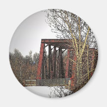 Trestle Bridge Magnet