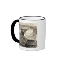 Trestle Bridge on the Pacific Railway Mugs