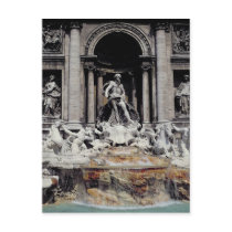 Trevi Fountain, built 1732-62 Postcards