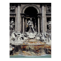 Trevi Fountain, built 1732-62 Postcards