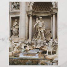 Trevi Fountain Full Color Flyer