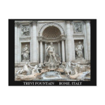 Trevi Fountain in Rome, Italy Postcards