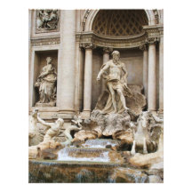 Trevi Fountain Letterhead Design