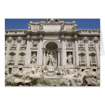 Trevi Fountain Notecard