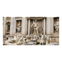 Trevi Fountain Photo Greeting Card