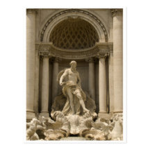 Trevi Fountain postcards