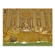 Trevi Fountain - Rome, Italy Postcards