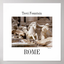 Trevi Fountain, Rome Posters