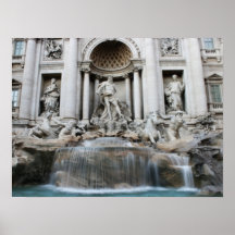 Trevi Fountain Rome Print