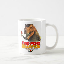 TRex: Ping Pong Champion Coffee Mug