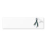 Tri-Camouflage Ribbon Bumper Stickers