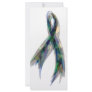 Tri-Camouflage Ribbon Rack Cards