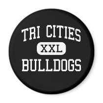 Tri Cities - Bulldogs - High - Atlanta Georgia Refrigerator Magnets