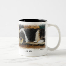 Tri-Colour Rough Collie Gifts Coffee Mug