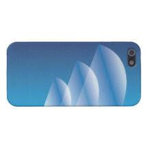 Tri-Sail Translucent Blue Sky Cases For iPhone 5