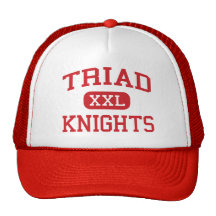 Triad - Knights - Middle School - Troy Illinois Hat