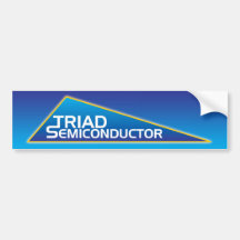 TriadSemi Bumper Sticker