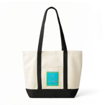 triangle canvas bag