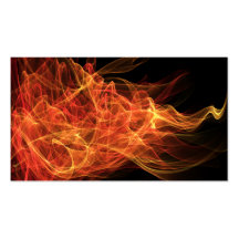 Triangle du feu modèles de cartes de visite