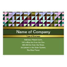Triangles Business Cards