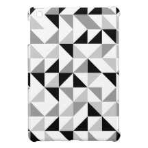 Triangles geometric pattern iPad mini cover