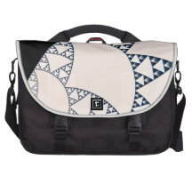 Triangular Fractal Bags For Laptop