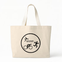 triathlon circle icon bag