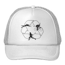 Triathlon Man Mesh Hat