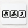 Triathlon Mouse Pad