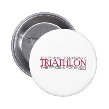 Triathlon – The Pride is Forever Button