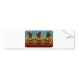 Tribal African Dance Bumper Stickers