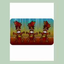Tribal African Dance postcards