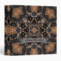 Tribal Amazon Batik Shaman Album Binder