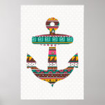 Tribal Anchor Print