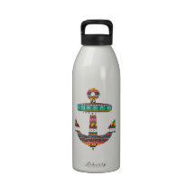 Tribal Anchor Reusable Water Bottles