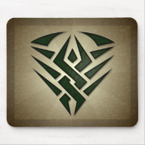 Tribal Badge Mousepad