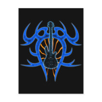 TRIBAL BASS POSTCARDS
