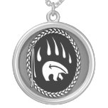 Tribal Bear Necklace Wildlife Art Bear Necklace