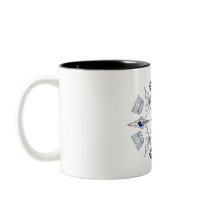 Tribal Buddhist Symbols Coffee Mugs