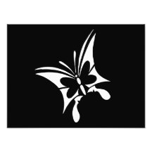Tribal Butterfly Tattoo Art Photo