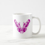 Tribal Butterfly Tattoo Design Coffee Mug
